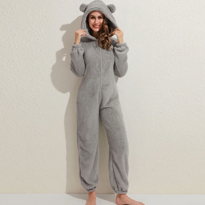 HyggeDragt™ | Behagelig og stilfuld onesie sweater | I dag 50% rabat