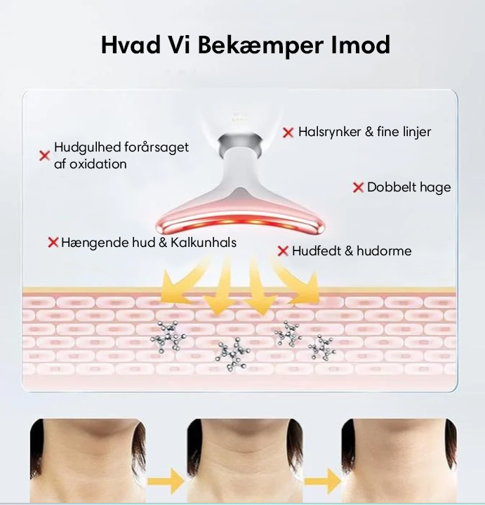 HudLøft™ | Ansigtsmassageapparat | I dag 50% rabat