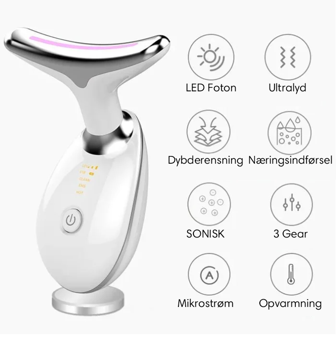 HudLøft™ | Ansigtsmassageapparat | I dag 50% rabat