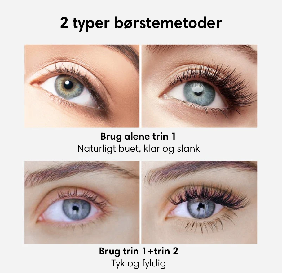 VippeDrøm™ | 4D Silkefiber Mascara | Køb 2 få 1 gratis