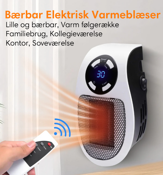 TurboHeat™ | Bærbar Elektrisk Varmeapparat