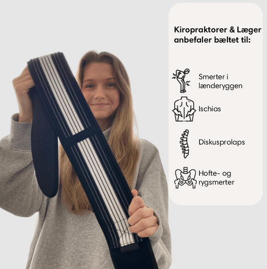 KomfortBælte™ | Lændestøttebælte | I dag 50% rabat