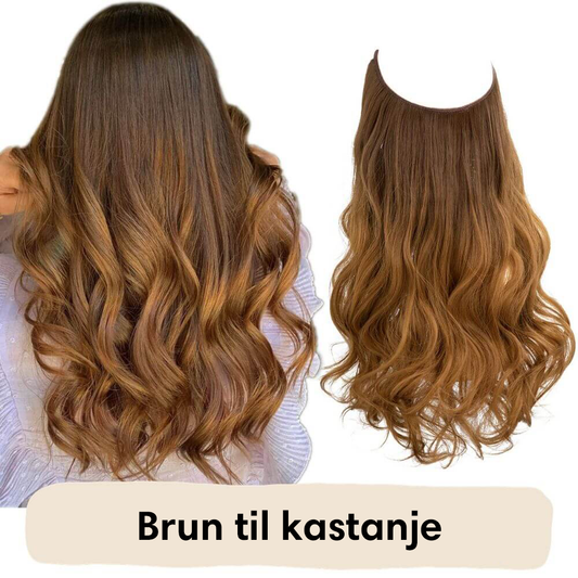 HavfrueHår™ | Hår Extensions | I dag 50% rabat