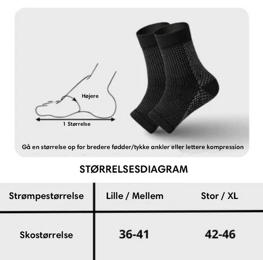 KomfortSok™ | Tag skridtet mod et smertefrit og bevægeligt liv