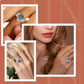 Diamantdrøm™ | Den bedste julegave nogensinde! 3 karat superglitrende moissanitring