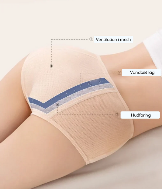 Dahlia™ | Antibakterielle lækagesikre underbukser | Køb 1 få 2 gratis