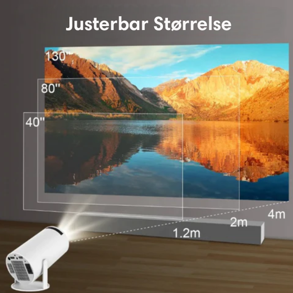 QuickCast™ | Smart HD Projektor | I dag 50% rabat