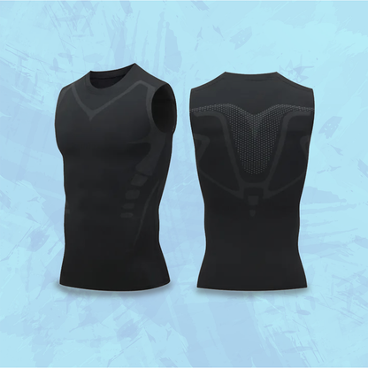 SlankStøtte™ | Ionisk Ærmeløs Shapewear Trøje | I dag 50% rabat